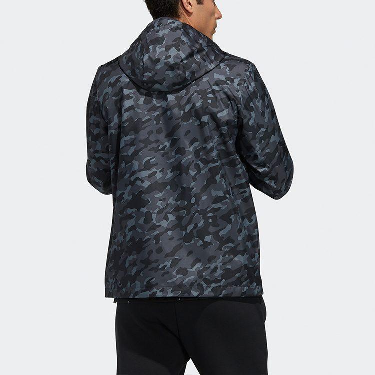 adidas Jackets Men's Black Hooded Moderate Other EH3803