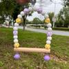 Non-slip Parrot Swing Hanging Training Stand Holder Perch Climbing Toy Bird Swing Toys  Cockatiel