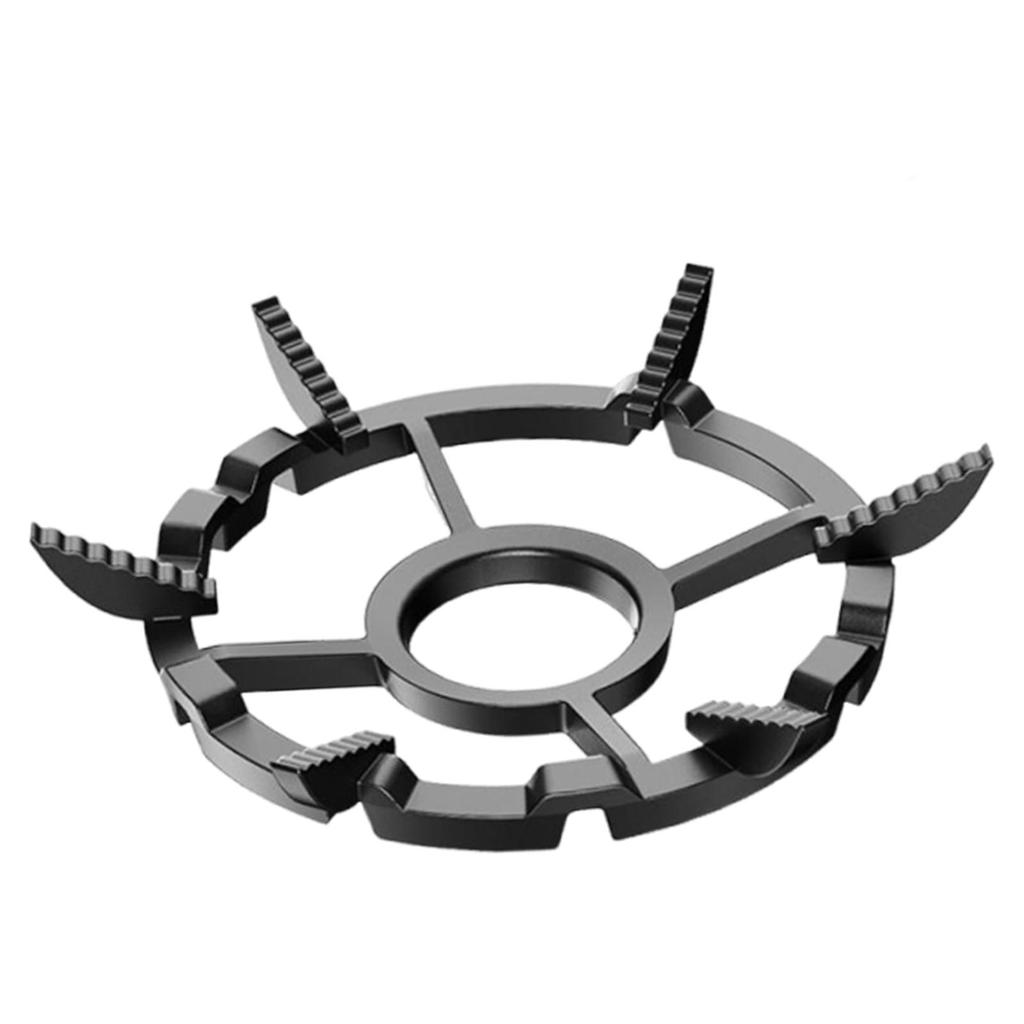 Non Slip Cast Iron Wok Support Ring Universal Pan Stand Pot Rack Holder for Gas Stove Kitchen Use