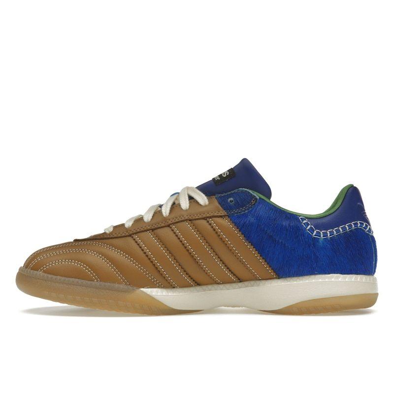 Adidas Wales Bonner X Samba Millennium Nappa Pack - Brown Royal Blue Unisex Sneakers Supplier-Color IF6704