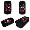 Gengar Manga Pencil Cases Pokemoned Pen Holder Bag Student Big Capacity School Supplies Zipper Pencilcases