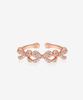 St.Scott London Ribbon Bomb Open Ring Stj-Rb1189