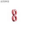 Fit For Ford Focus  RED 2pcs Aluminum Alloy Volume Button Controller Cover