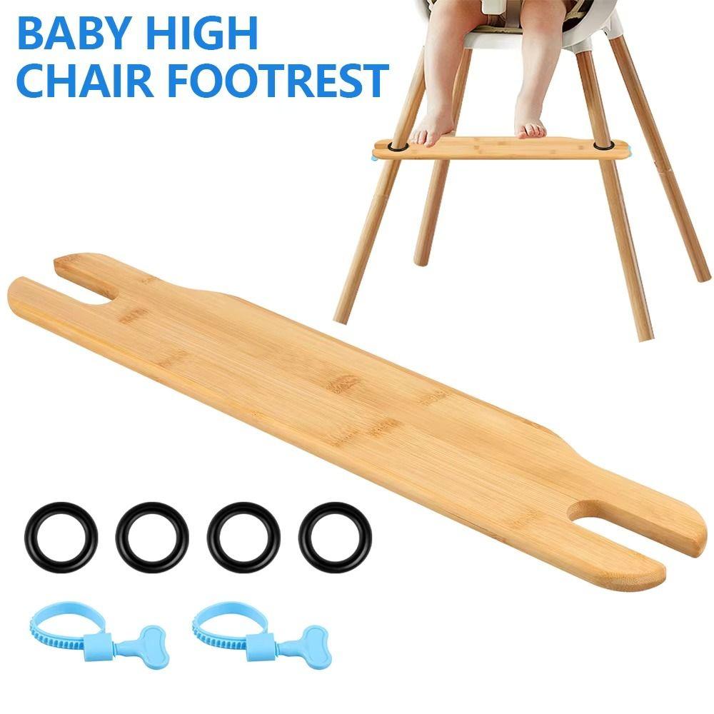 Adjustable Baby Highchairs Pedal Stable Design Highchair Accessory Nursery Furniture