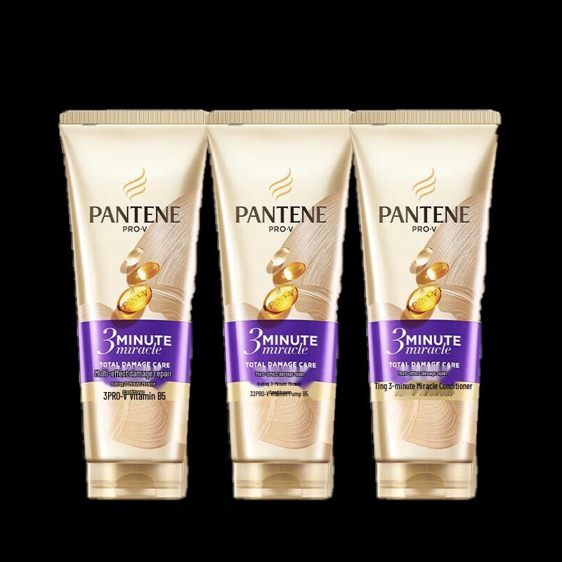 

Pantene 3 Minute Miracle Multi-Effect Damage Repair Conditioner (3 x 180ml)