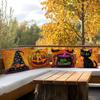 Halloween Theme Cushion Pillowcase Printed Polyester 45X45Cm Throw Pillowcover Decorative Sofa Cushion Pillowslip Home Decor