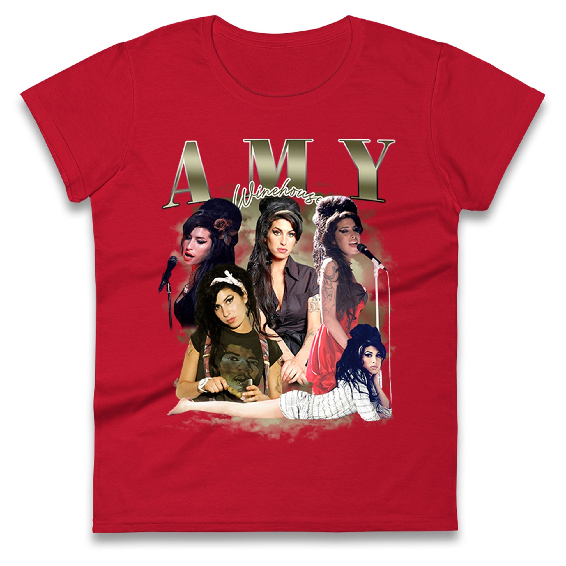 Amy Winehouse Bootleg Womens T Shirt Mens Tops Tees Unisex 3XL