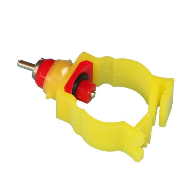 Automatic Chicken Drinker: Spring Valve & Nipple Cup System