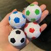 Keychain Pendant Metal Chain Buckle Football Shape Key Chain Football Fans Backpack Key Ring Accessory