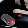 Car Solar Powered Security Lights Dummy Alarm Wireless Warning Anti-Theft Caution Lamps LED Flashing Imitation Decorative Lights