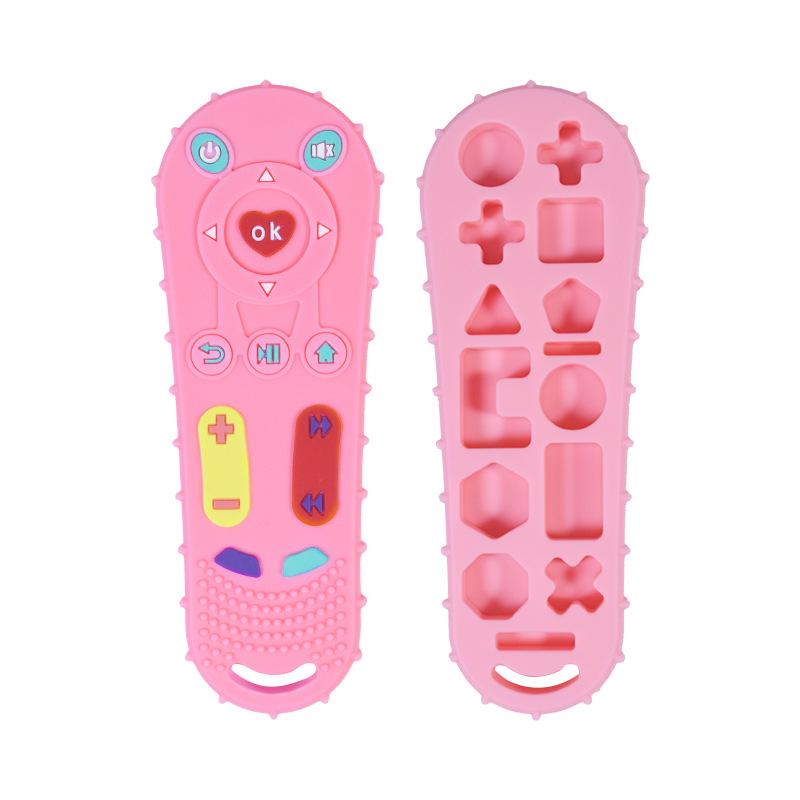 Food-grade Silicone Remote Control Baby Teether Toy
