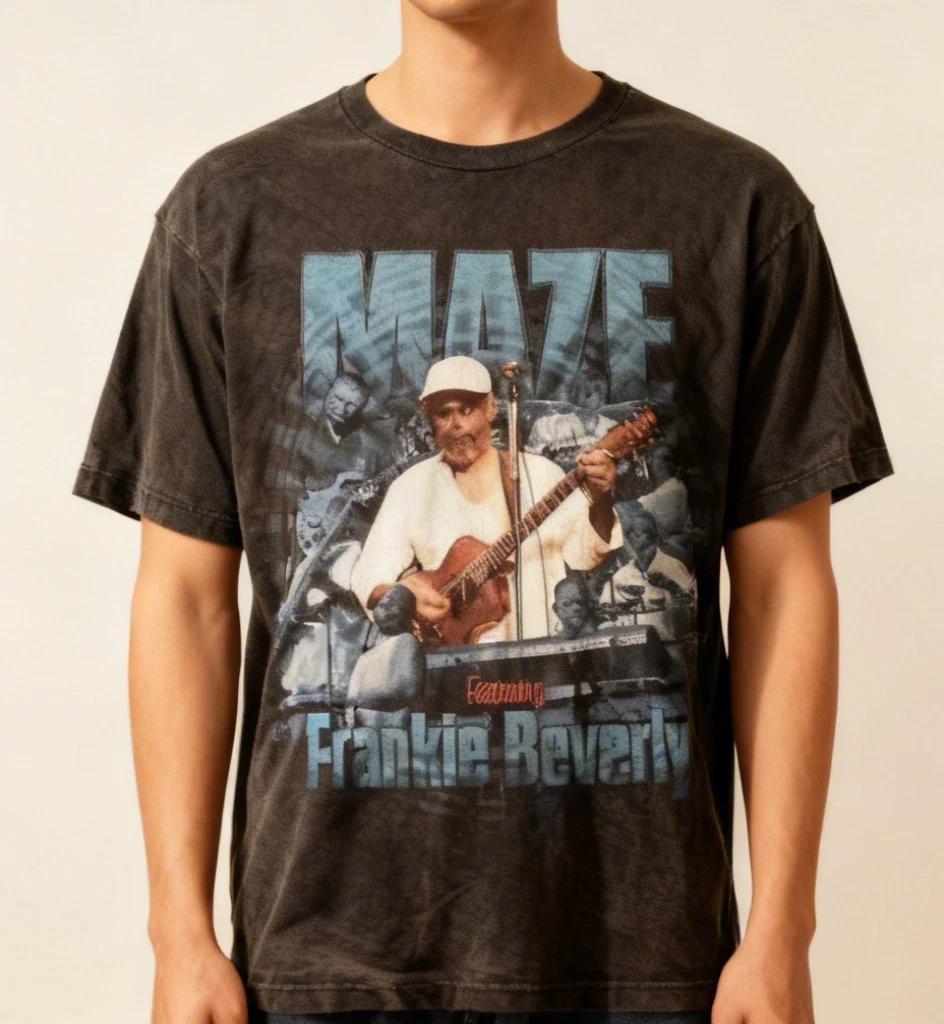 Maze Featuring Frankie Beverly T-Shirt S-234Xl shirt 3XL