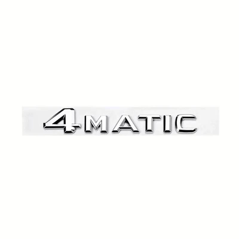 Emblemat z literami 3D ABS E220d GLC220d C220d C250d GLE350d 4Matic do bagażnika samochodu Mercedes Benz W205 Naklejka z logo FS9