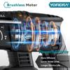 Yofidra 26MM Brushless Electric Hammer Electric Pick Impact Drill Multi-function Cordless Rotary Tool Fit For Makita 18V Battery Pin