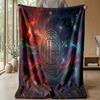 AC Milan Theme blanket Soft Flannel Blanket Plush Throw Blanket Cozy Sofa Bed Blanket for Home Decor