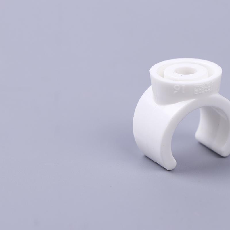 20 ks 20 mm Pvc svorky na vodovodní potrubí Svorky Konektor Vhodné pro 0,5/0,79 palcové TV podnosy Trubice Trubice závěsu na hadici Pexové trubky