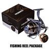Spinning Fishing Reel Metal Spool 5.2:1 Gear Ratio High Speed Baitcasting Reel Max Drag 21KG Carp Reel for Saltwater