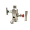 Stainless Steel 304 Needle Valve Two Valve Integrated Valve Group Inside and Outside Thread Instrument Valve 1/2