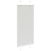Light Grey Pleated Blind 55X150 Cm Fabric Width 54.4Cm