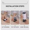 Portable Electric Desktop Air Purifier For Cars Small Households Negative Ion Odor Formaldehyde Mini Usb Hepa Ionic Air Purifier