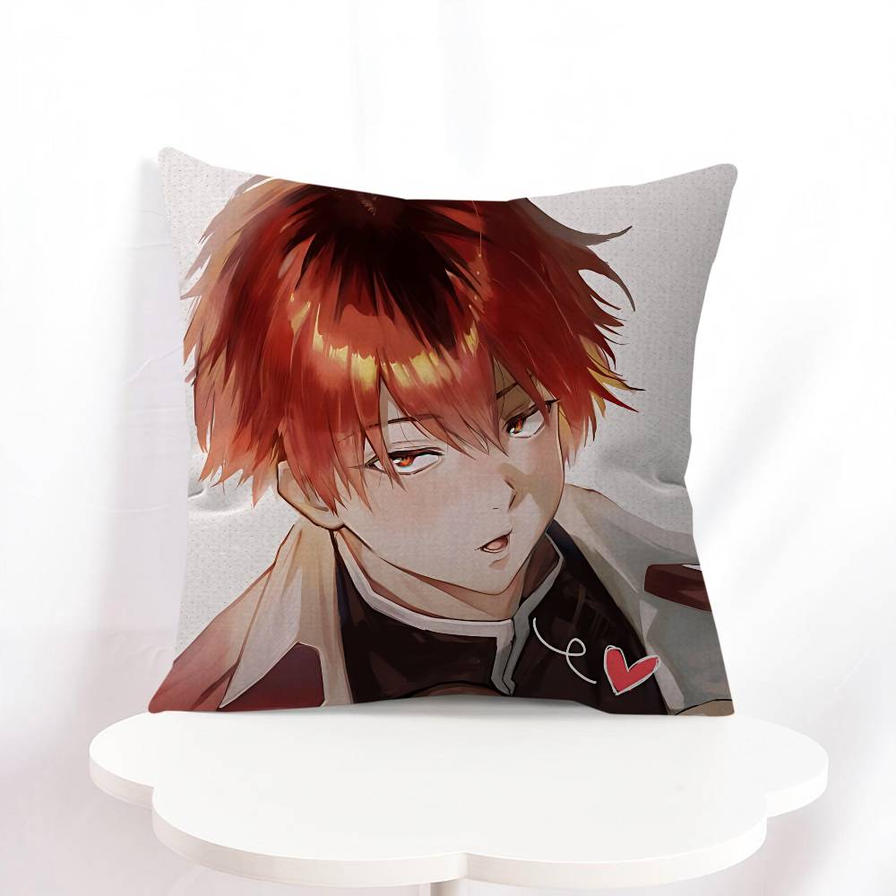 

F-frieren Stark Personalized Pillow Cover Kids Bedroom Wild Party Decor Pillowcase Kid Birthday Shower Gift 16x16Inch