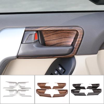 Pro Toyota Land Cruiser Prado FJ150 150 2014-2018 Styl vozu Vnitřní klika dveří Kryt misky Obložení Nálepky Dekorace
