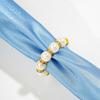 Pearl Rhinestone Napkin Ring for Weddings and Banquets: Elegant Table Decoration