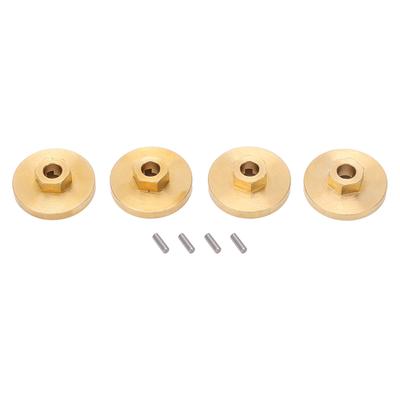 RC Car Combiner Brass 18mm Dia 6mm Thick Wear Resistance Rustproof Combiner for FMS FCX24 124