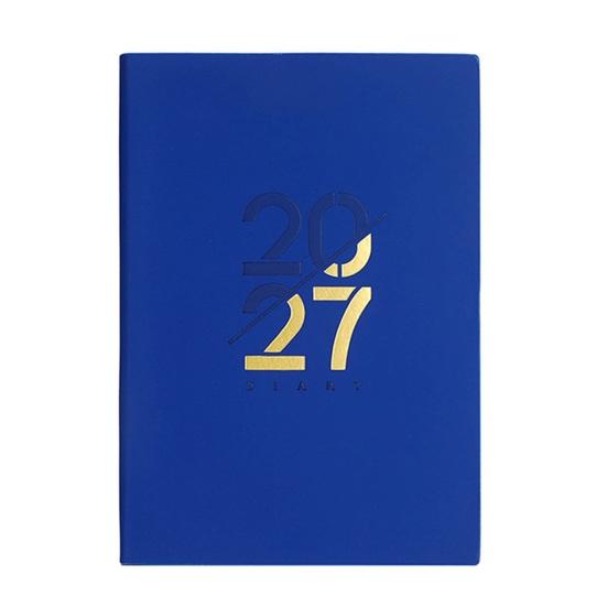 Professional Record Keeper 2027 Planner with Monthly And Annual Schedule, A5 Thick Ink-proof Paper Daily Agenda Notebook, Durable PU