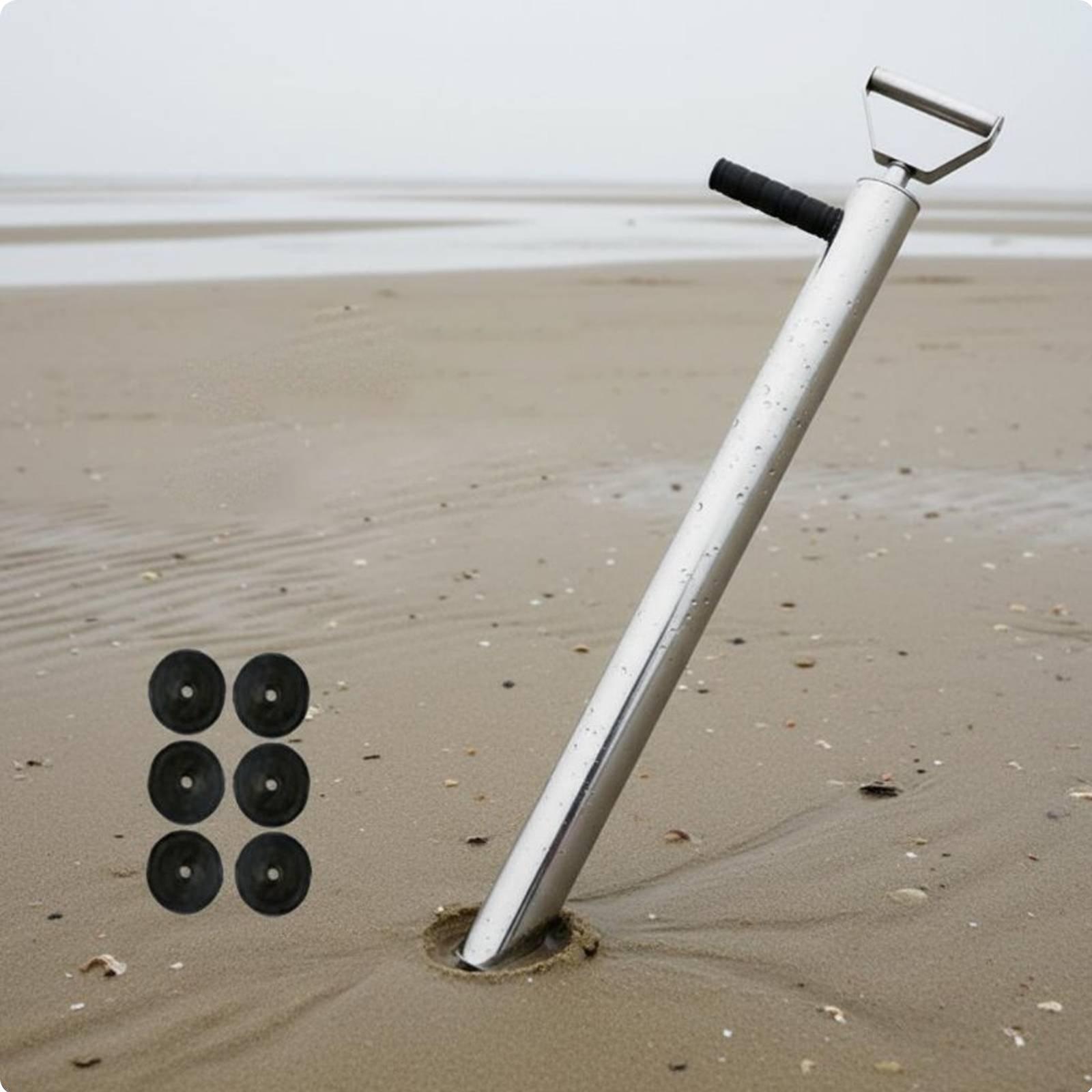 Prawn Crustacean Extractor Leak-Resistant Joining Beach Clamming Pump Sand Lure Suction Tool Labor-Saving Design Clam