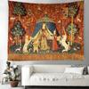 Medieval Hippie Wall Tapestry