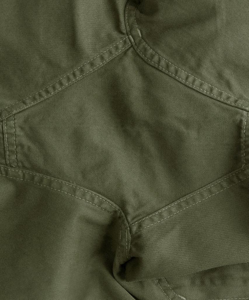 Geulamichi Loose Tapered Pants Olive