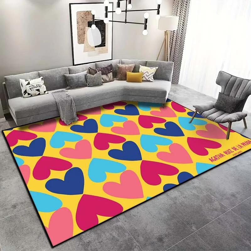 Размер 15 Ковер с узором Agatha Ruiz-De La-Prada Ковры Спальня Гостиная Коврик для ванной Комнаты Креативный Коврик для входной двери Ковер для зоны Декор для дома Цвет 40cm x 60cm