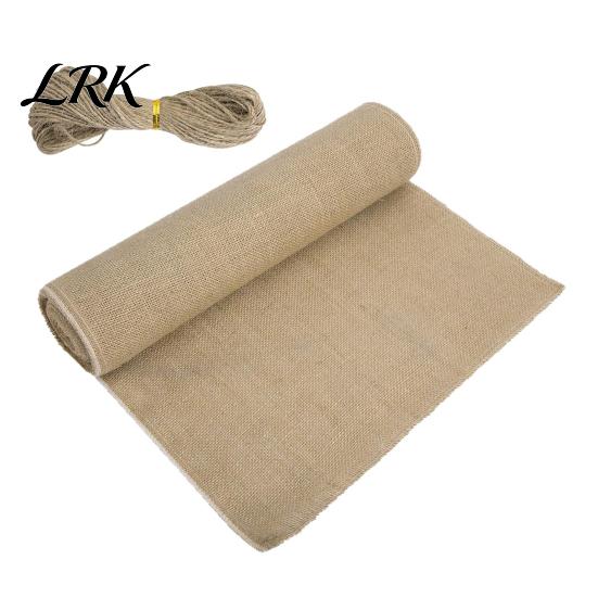 Landscape Tree Frost Barrier Natural Burlap Wrap, Winter Plant Trunk Protector, Fruit Guard Fabric Freeze Protection Wrap for Shrubs, Outdoor