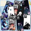 Phone Case for iPhone 17 16 15 Plus X Huawei P30 P20 Lite Redmi Note 14 12 11 13 Pro Max OPPO A60 A80 A40 A38 Cartoon Jujutsu Kaisen Gojo Satoru Cover