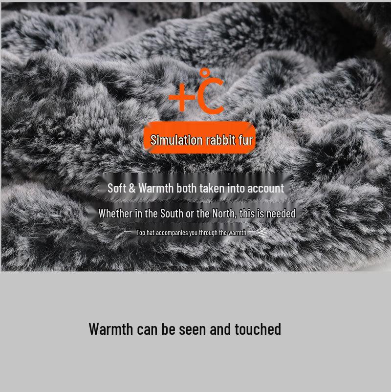 Winter Trapper Hat: Windproof Military-Style with Velvet Ear Protection for Men & Women