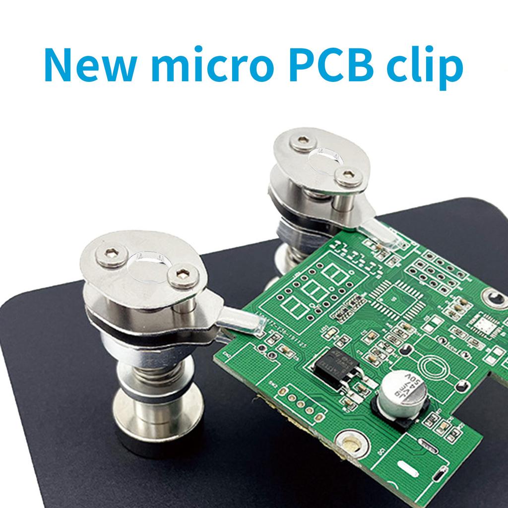 Small PCB Clip Motherboard Components Precision Spring Clamp Electronic Production Welding Repair Small Board Enduring