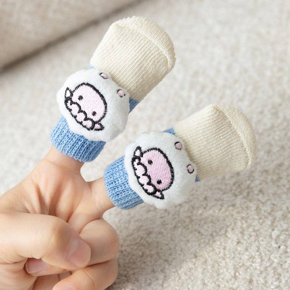 4pcs Cartoon Pet Socks Anti Slip Puppy Shoes High Quality Pet Dog Accessories