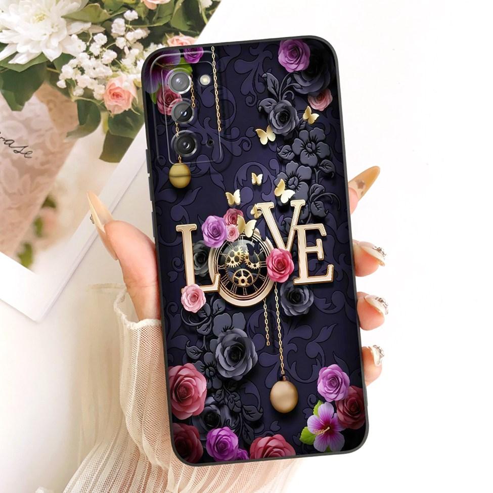 For Samsung Note 20 5G Case Fashion Cartoon Cute Funny Painted Silicone Phone Casing For Samsung Galaxy Note20 5G SM-N981B Cover