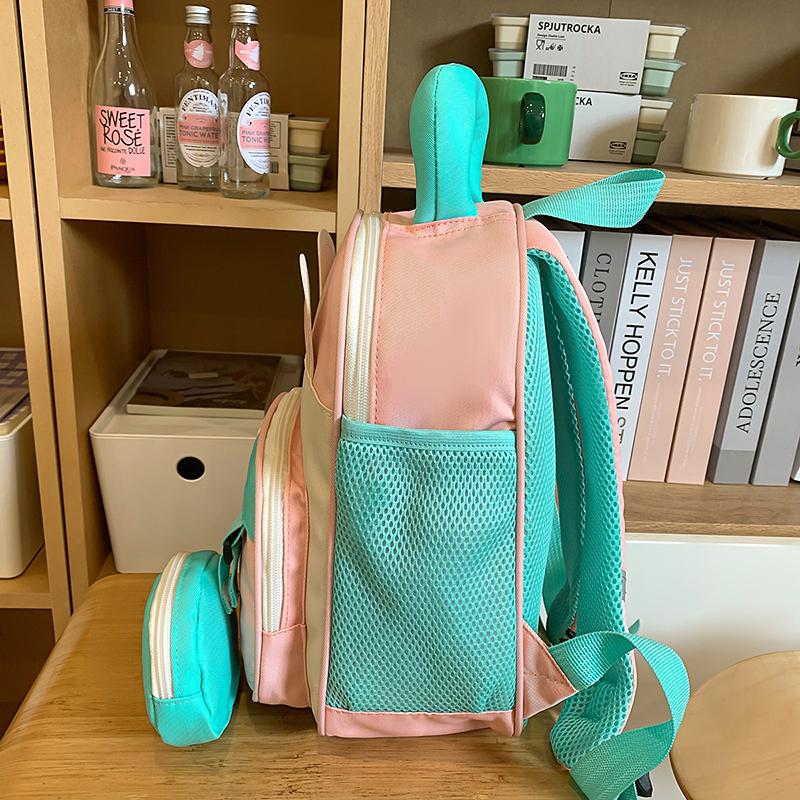 Dziecięcy tornister przedszkolny kreskówkowy mały plecak dla chłopców dziewczynek plecak ze zwierzętami z portmonetką