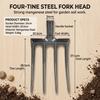 Garden Tool High-Manganese Steel Agricultural Digging Fork For Soil Turning Harvesting Multi Purpose