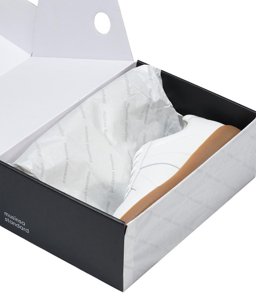 Musinsa Standard German Army Sneakers [All White]