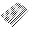 10pcs Wooden Diffuser Sticker 9.8in Aroma Diffuser Replacement Stick for Yoga Meditation Black