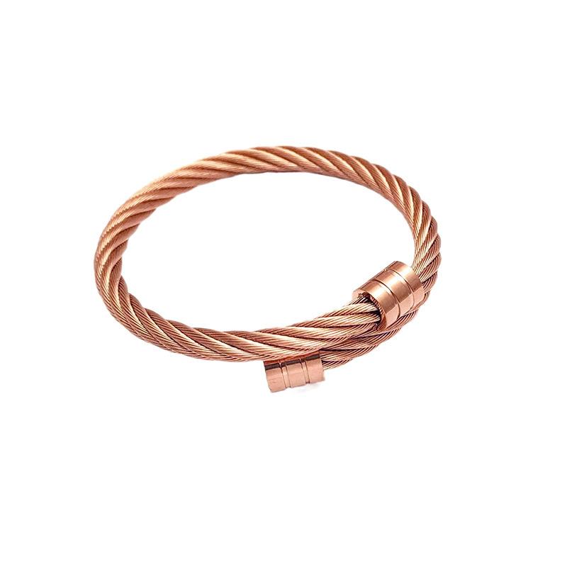 Hip Hop Stainless Steel Men Bangle Bracelet Titanium Adjustable Open Cuff Charm Bangle Jewelry Punk Jewelry