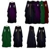 Exquisite Women's Vintage Medieval Dress With Stunning Long Bell Sleeves And Irregular Design