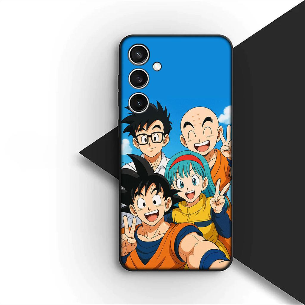 for Samsung Galaxy S10 S8 S9 Plus A33 A34 A31 70 A71 A72 Note 20 9 8 S10E Phone Case Beerus Dragons Gokus Balls DragonBalls Z
