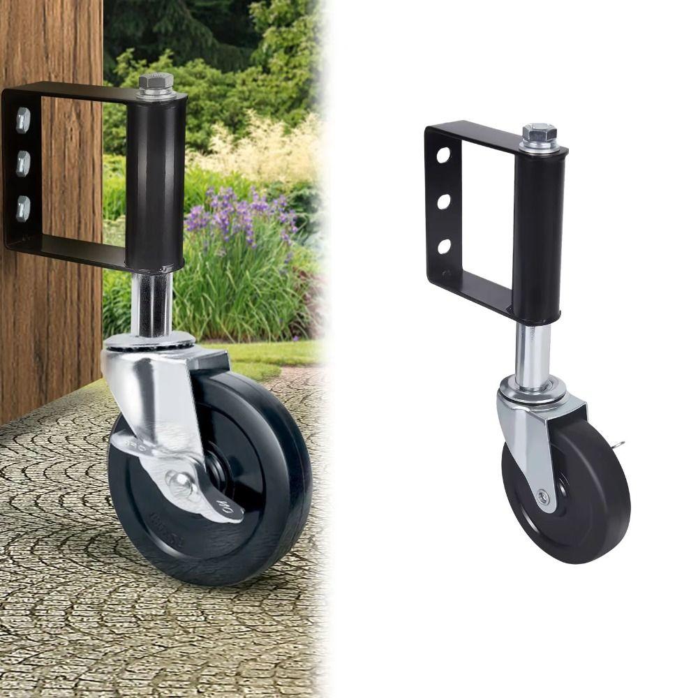 With Brake 360° Rotate Gate Wheels Built-in Double Ball Gate Caster Universal Wheel  Heavy Duty