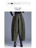 Warm Quilted Cocoon Pants for Middle-Aged Women - Chinese Style, Age-Reducing, Autumn/Winter Cotton, Loose Fit, Casual Tulip Design