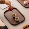 Rectangle Wood Tray Retro Style Fruit Plate Smooth Edge Tea Tray  Home