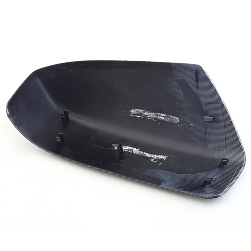 Pair Carbon Fiber Look Side Rear View Mirror Cover Cap for Honda Accord 2003-2007 76251-SDC-A11 76201-SDC-A11